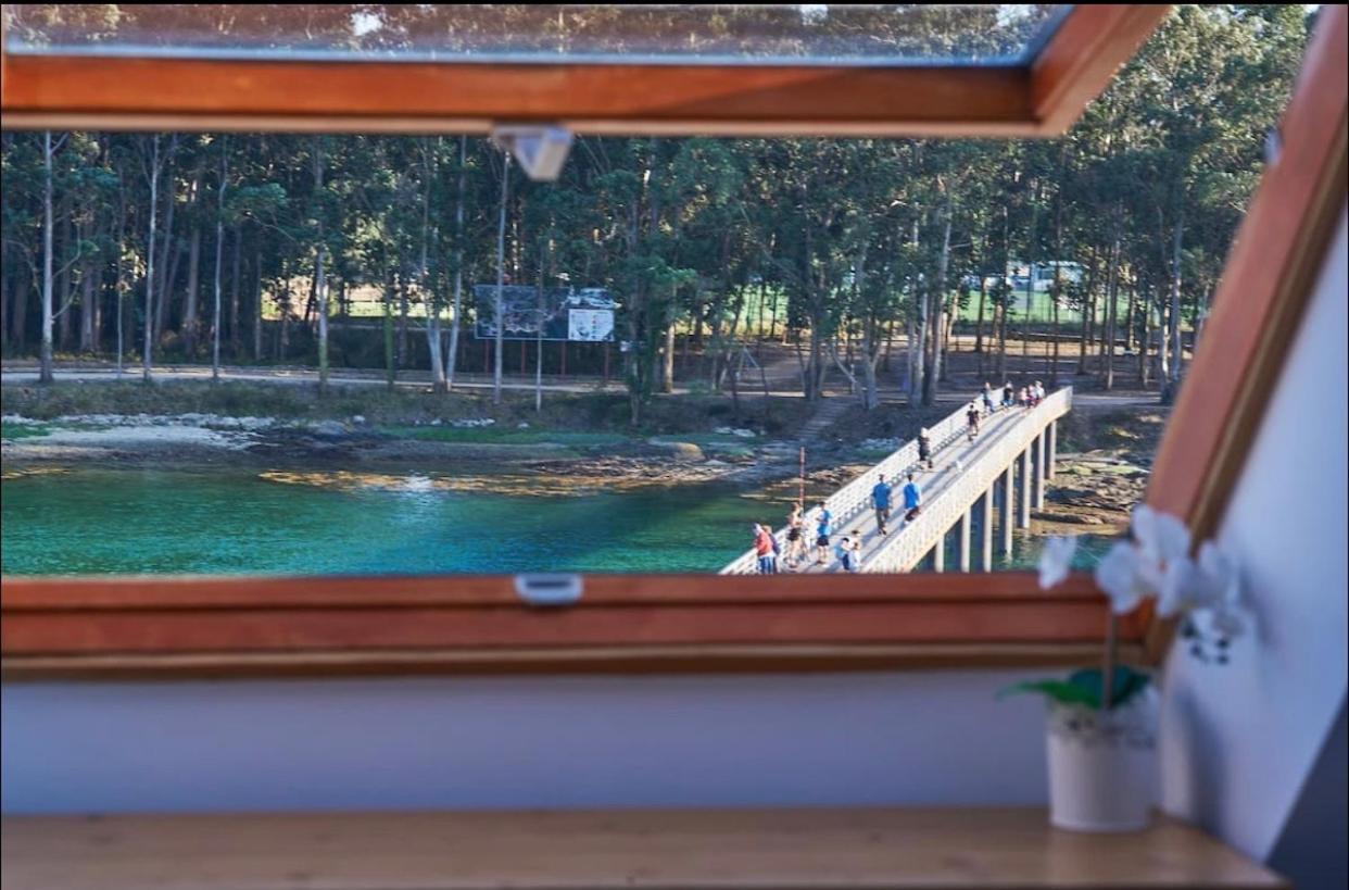 Apartamento Exclusivo ático boutique con vistas al mar Vilanova de Arousa Exterior foto
