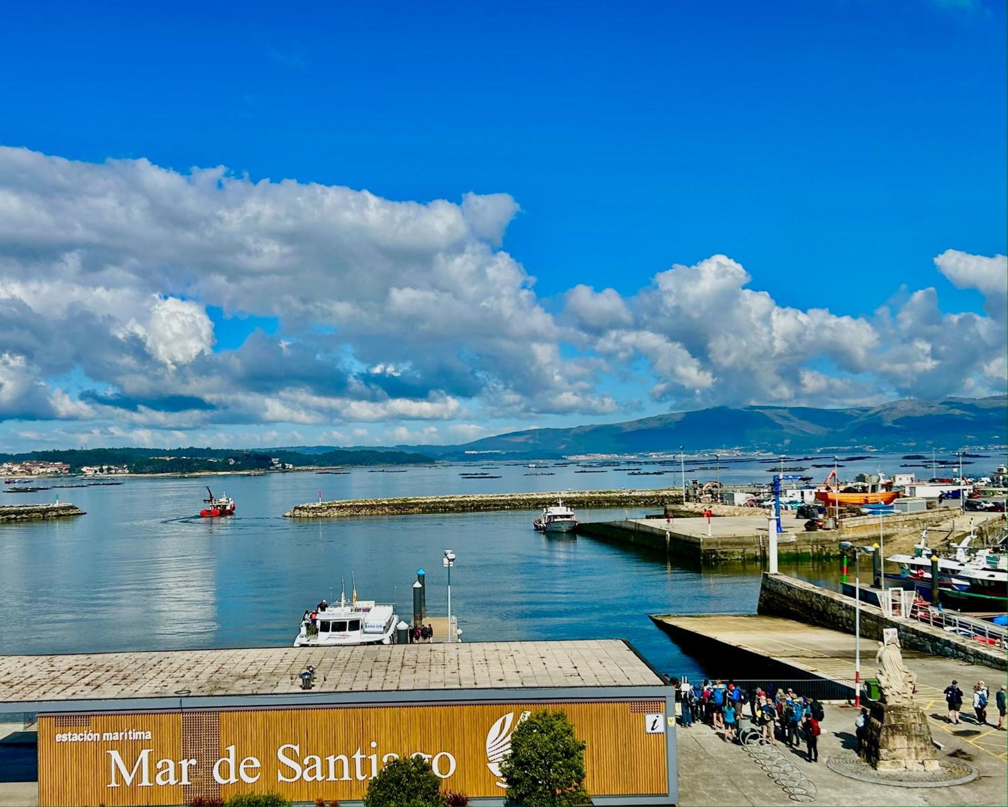 Apartamento Exclusivo ático boutique con vistas al mar Vilanova de Arousa Exterior foto